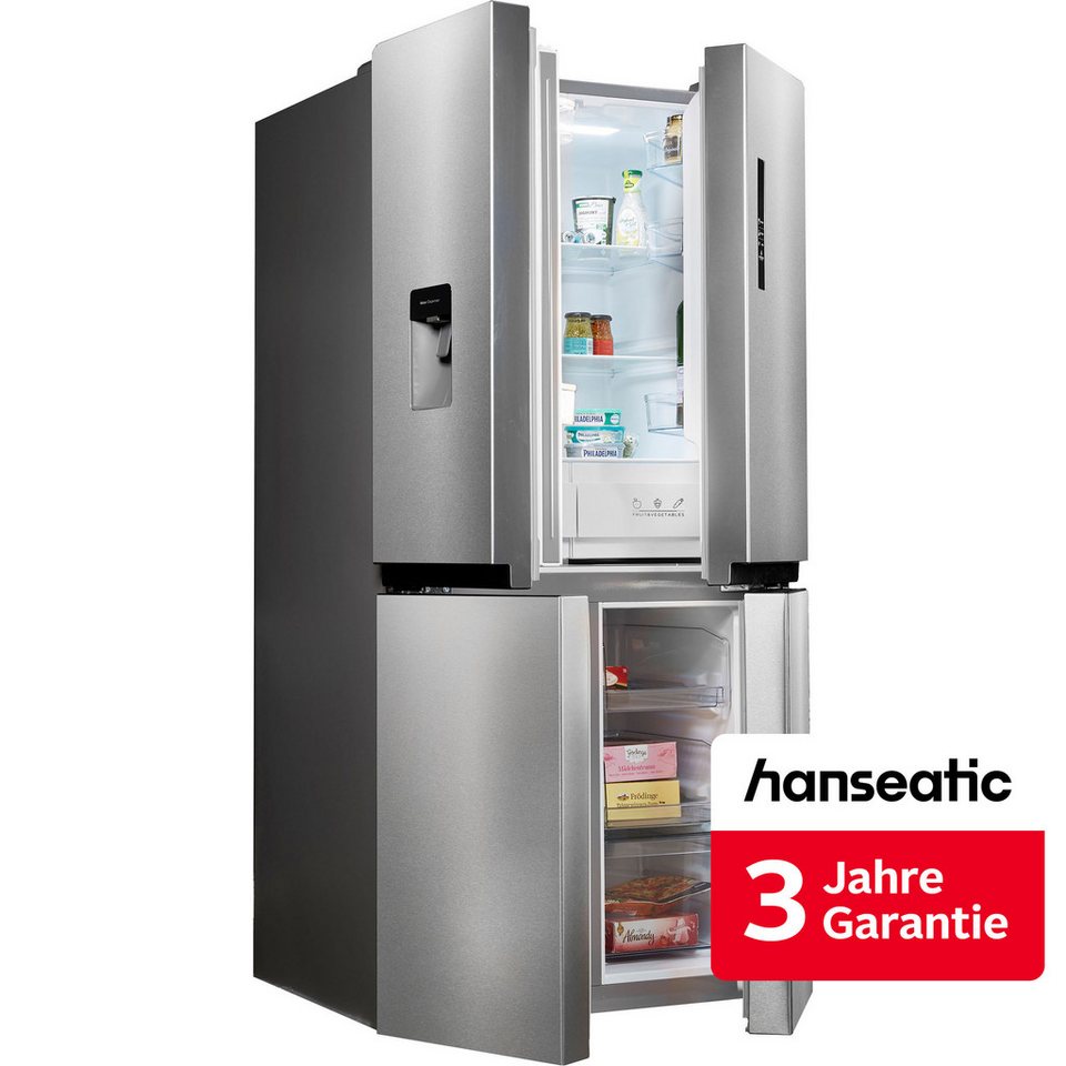 HANSEATIC HCD17884EI Multi Door Kühlschrank 492 l 190 W