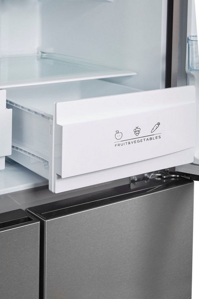 HANSEATIC HCD17884EI Multi Door Kühlschrank 492 l 190 W