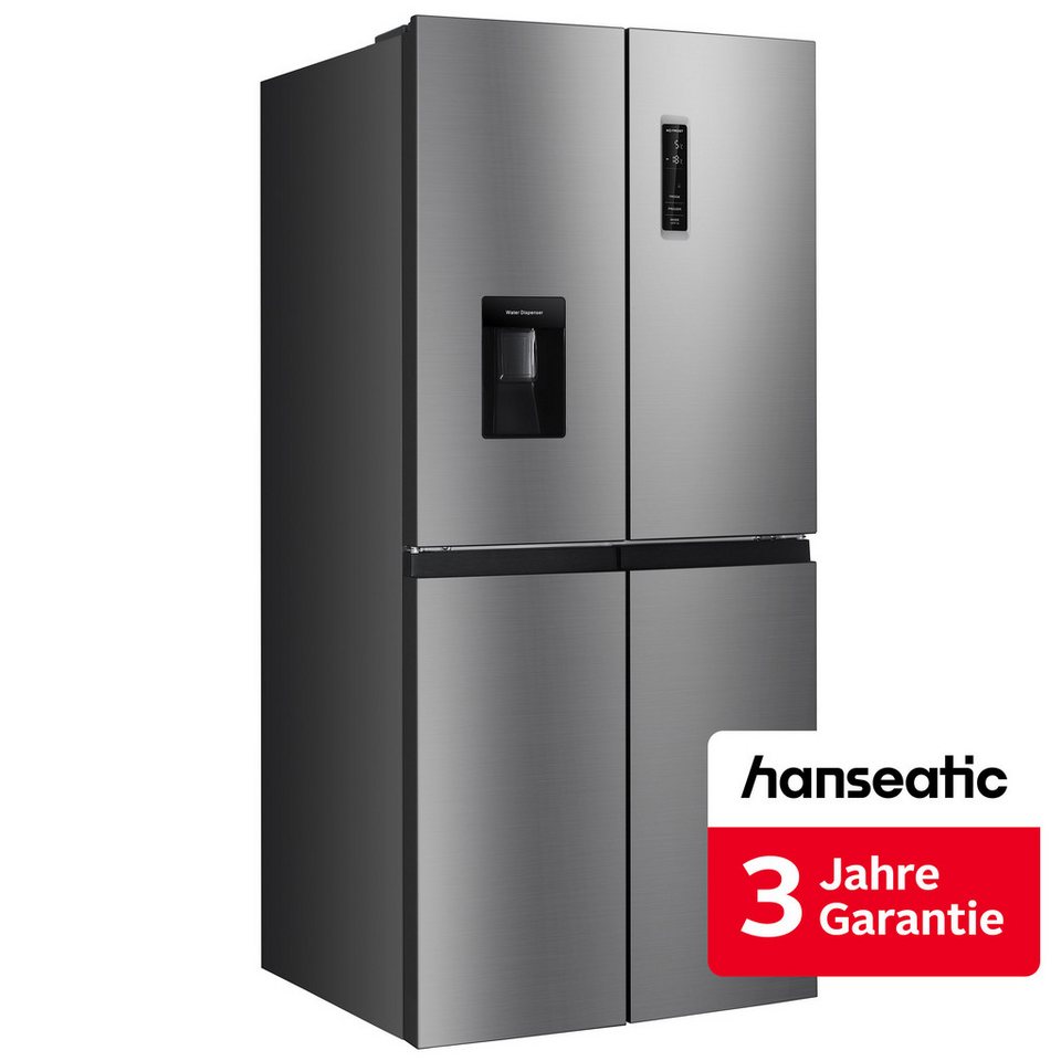 HANSEATIC HCDC18080CWDI Multi Door Kühlschrank 419 l