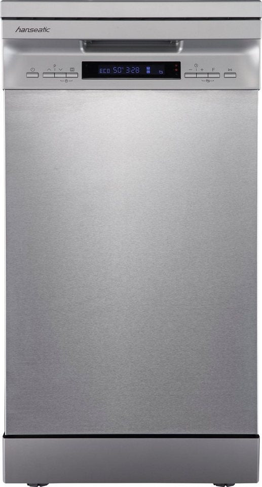 HANSEATIC HG4585C107636RI Standgeschirrspüler 10 Maßgedecke