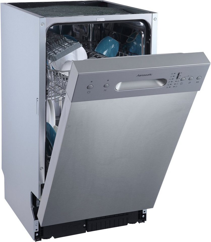 HANSEATIC HGU4582E97736BI Unterbau-Geschirrspüler 9 Maßgedecke 2100 W