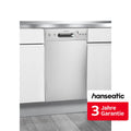 HANSEATIC HGU4582E97736BI Unterbau-Geschirrspüler 9 Maßgedecke 2100 W
