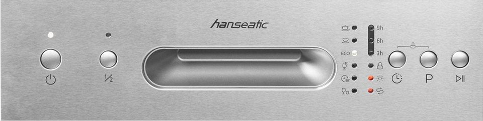 HANSEATIC HGU4582E97736BI Unterbau-Geschirrspüler 9 Maßgedecke 2100 W