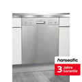 HANSEATIC HGU6082D137709HI Unterbau-Geschirrspüler 14 Maßgedecke