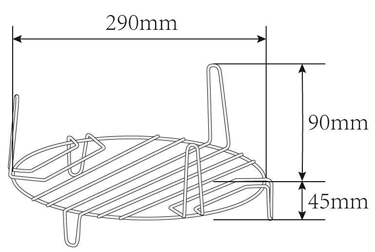 Privileg 285902 3-in-1 Mikrowelle mit Grill und Heißluft 25 l