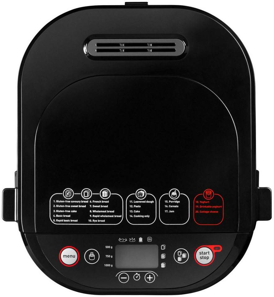 TEFAL PF240E Brotbackautomat Pain & Délices 610 W