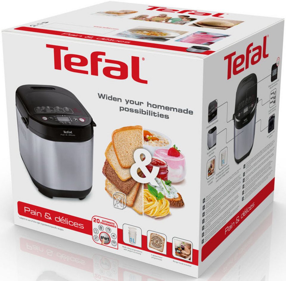 TEFAL PF240E Brotbackautomat Pain & Délices 610 W