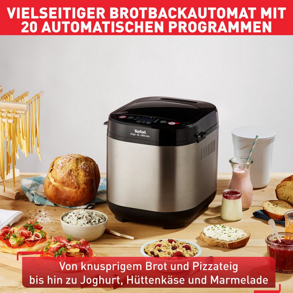 TEFAL PF240E Brotbackautomat Pain & Délices 610 W