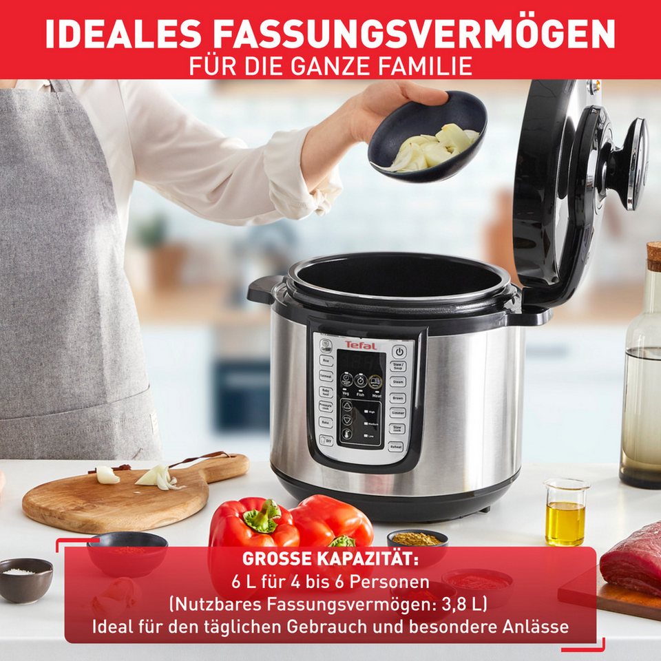 TEFAL CY505E Fast & Delicious Multikocher 6 l 1200 W