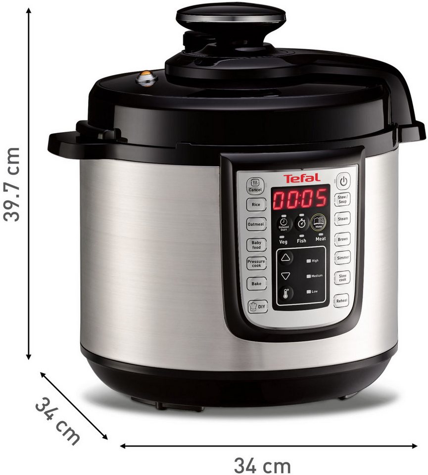 TEFAL CY505E Fast & Delicious Multikocher 6 l 1200 W