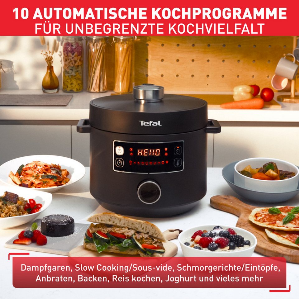 TEFAL CY7548 Turbo Cuisine Multikocher 5 l 1000 W