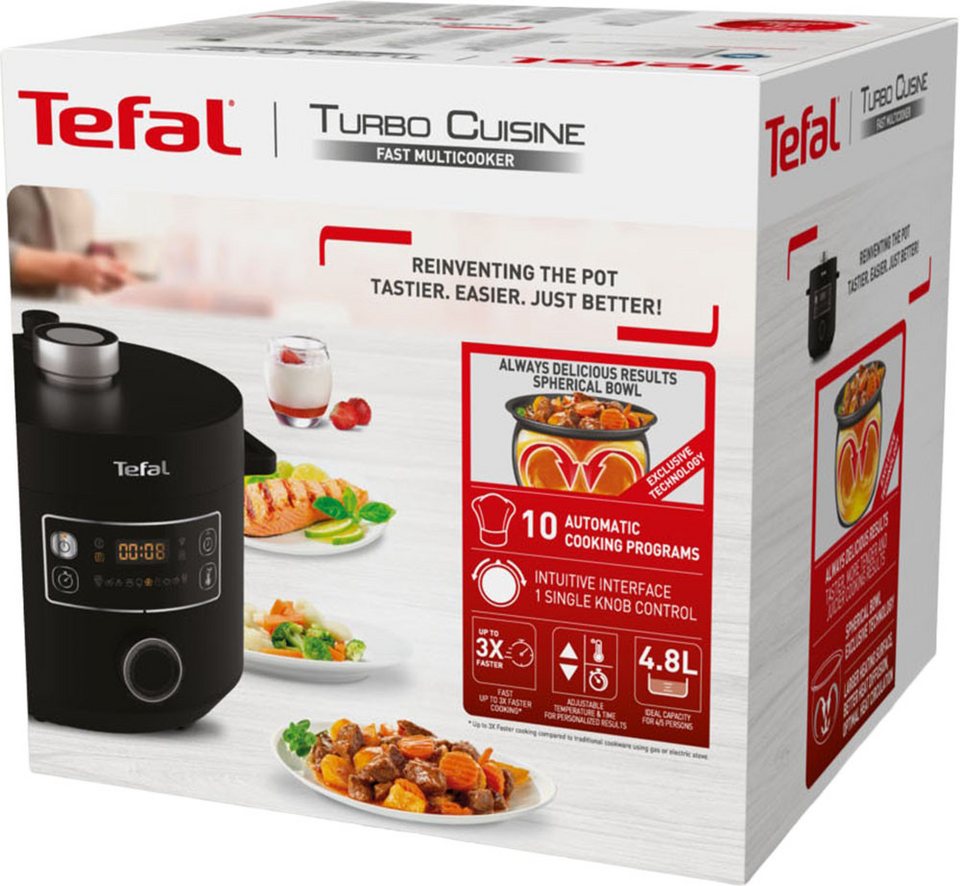 TEFAL CY7548 Turbo Cuisine Multikocher 5 l 1000 W