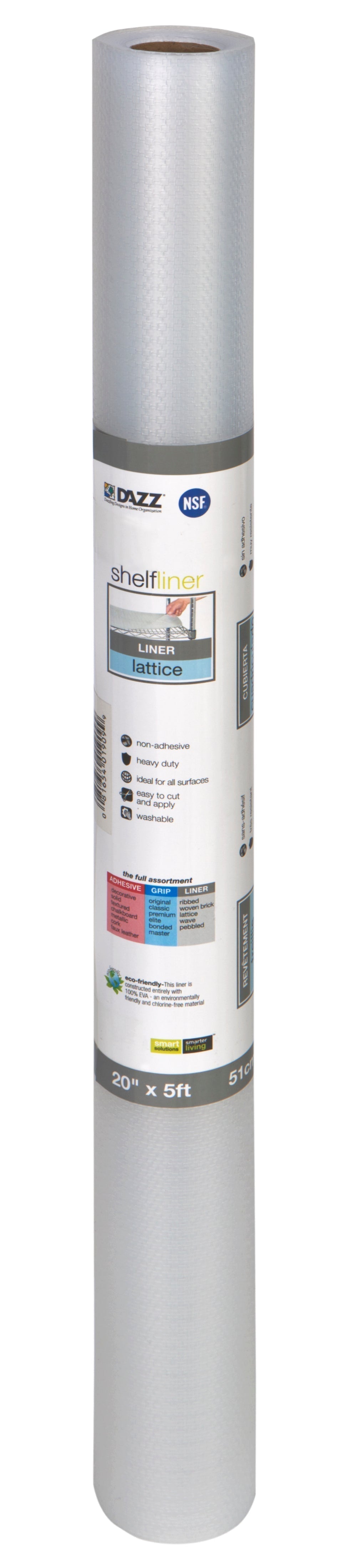 Wire Rack Shelf Liner - 20 Inch x 5 Feet - NSF Certified