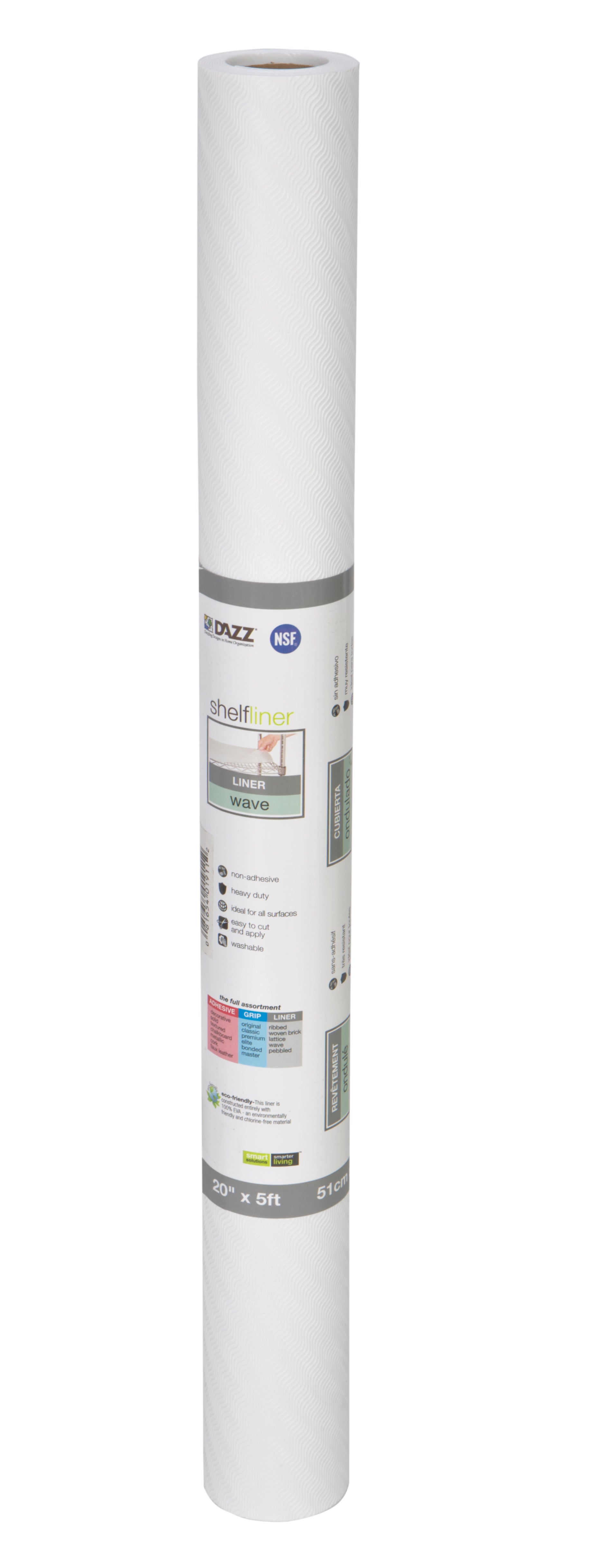 Wire Rack Shelf Liner - 20 Inch x 5 Feet - NSF Certified